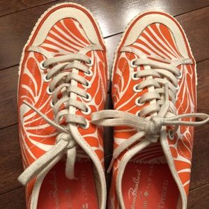 Florence Broadhurst x Kate Spade x Tretorn sneaker